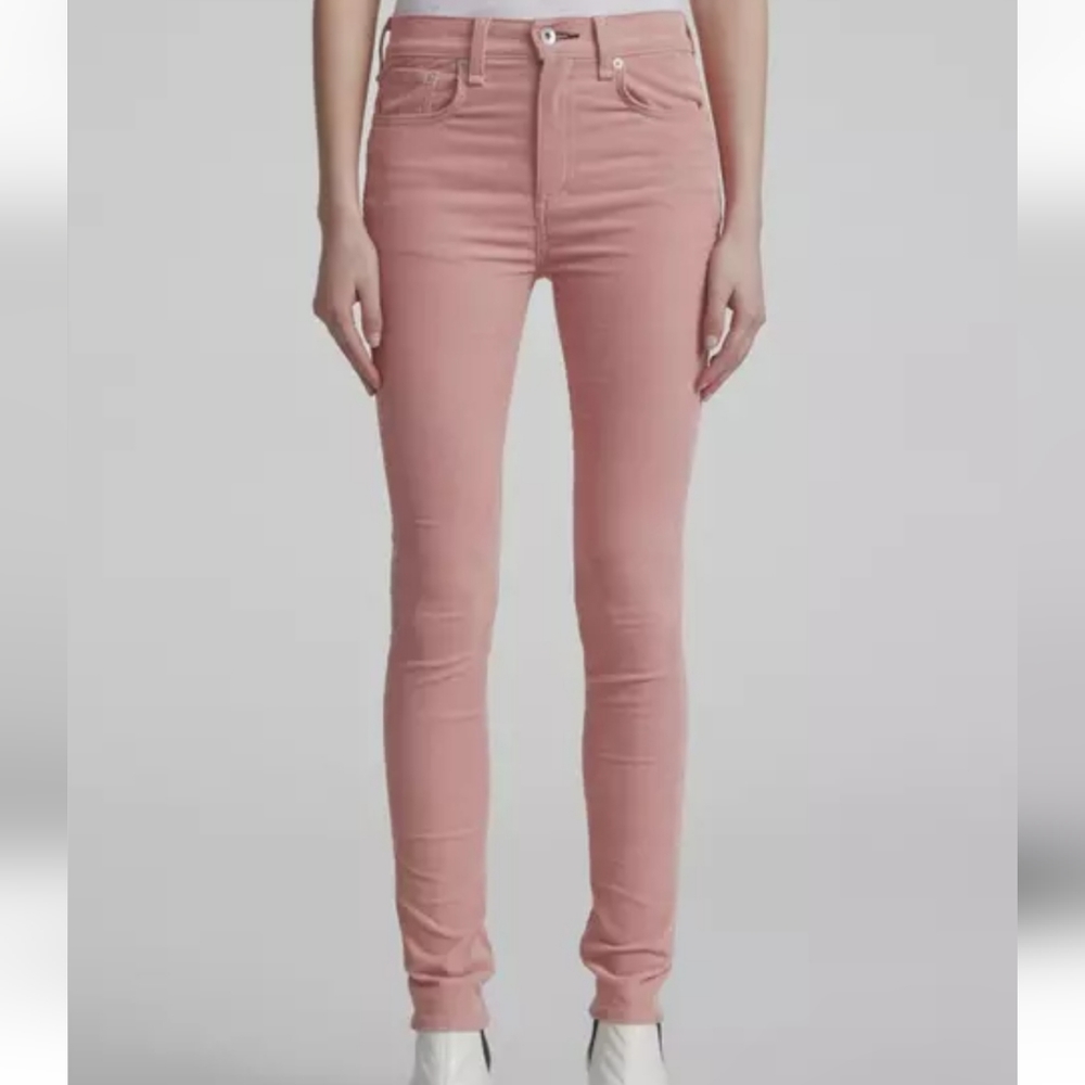RAG & BONE HIGH RISE SKINNY CORDUROY JEANS